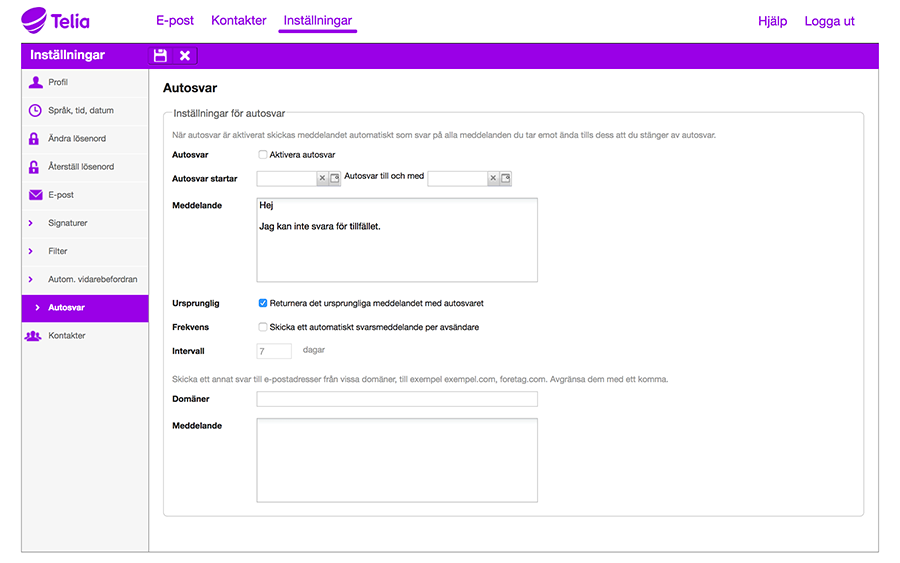 Instruktionsbild Autosvar