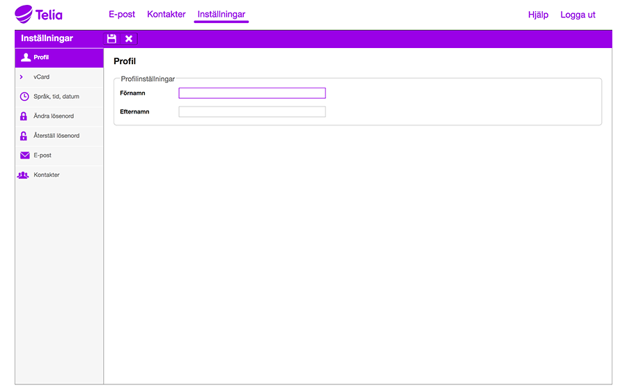 Instruktionsbild Översikt Inställningar