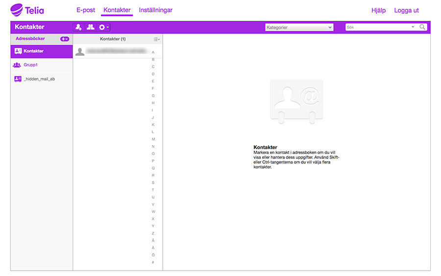 Instruktionsbild Lägg till kontakt